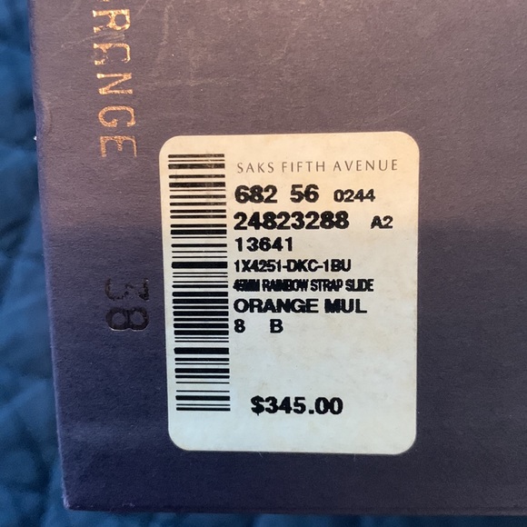 Prada 38 sandals great condition original box card 2 dust bags never used - Picture 12 of 12